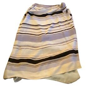 GUC Emanuel Blue Stripes Sarong Skirt